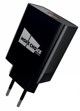 СЗУ 1USB 3.0A QC3.0 More choice NC52QC