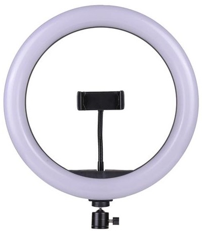 Кольцевая лампа M-33 с пультом на проводе, диаметр 33см, в коробке