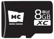 Карта памяти 8Гб Micro-SD Class10 V10 More choice МС8