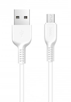 Дата-кабель USB 2.0A для micro USB Hoco X20 Flash TPE 1м