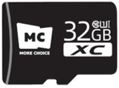 Карта памяти 32Гб Micro-SD Class10 V10 More choice МС32