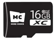 Карта памяти 16Гб Micro-SD Class10 V10 More choice МС16