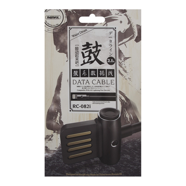 Дата-кабель USB 2.1A для micro USB Remax Waist Drum RC-082m 1м 