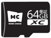 Карта памяти 64Гб Micro-SD Class10 V10 More choice МС64