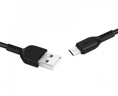 Дата-кабель USB 2.0A для micro USB Hoco X20 Flash TPE 1м