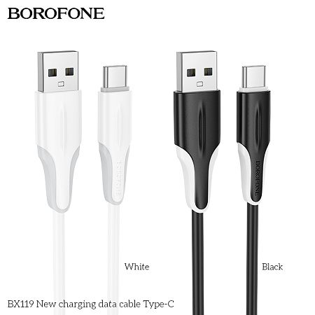 Дата-кабель USB 3.0A для Type-C Borofone BX119 ПВХ 1м