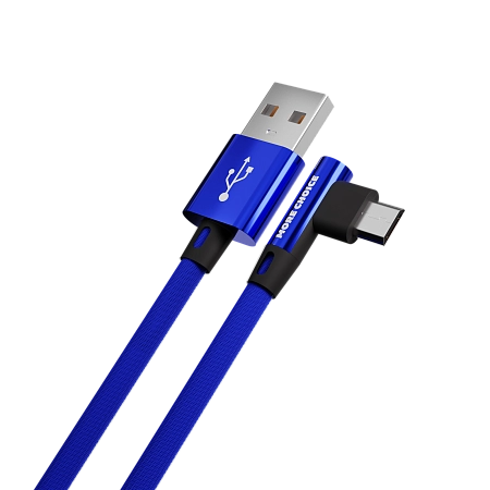 Дата-кабель USB 2.1A для micro USB More choice K27m нейлон 1м