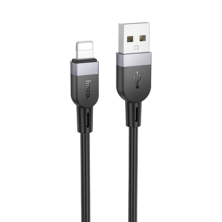 Дата-кабель USB 2.4A для Lightning 8-pin Hoco X109 силикон 2м