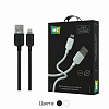 Дата-кабель USB 2.4A для Lightning 8-pin More choice K85i ПВХ 1м