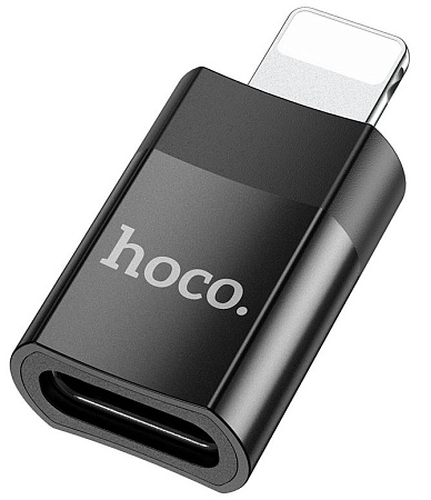 Адаптер для Lightning 8-pin Type-C USB Hoco UA17