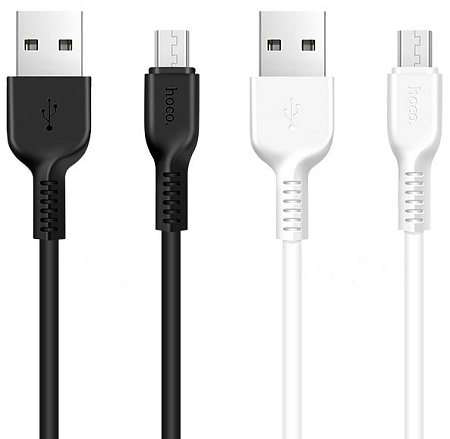 Дата-кабель USB 2.4A для micro USB Hoco X13 TPE 1м