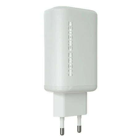 PURE СЗУ 1USB+2Type-C 3.0A PD 65W быстрая зарядка More Choice NC79