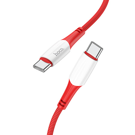 Дата-кабель USB 3.0A 60W для Type-C Type-C Hoco X70 нейлон 1м