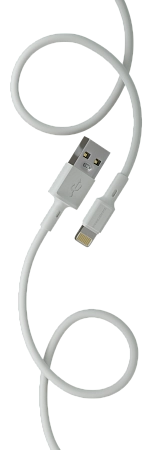 PURE СЗУ 2USB 2.4A для Lightning 8-pin More choice NC11i 