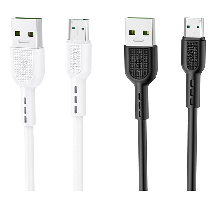 Дата-кабель USB 4.0A для micro USB Hoco X33 Surge flash TPE 1м