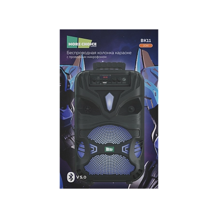 Колонка Bluetooth 5.0 20W 1800mAh More Choice BK11 с проводным микрофоном
