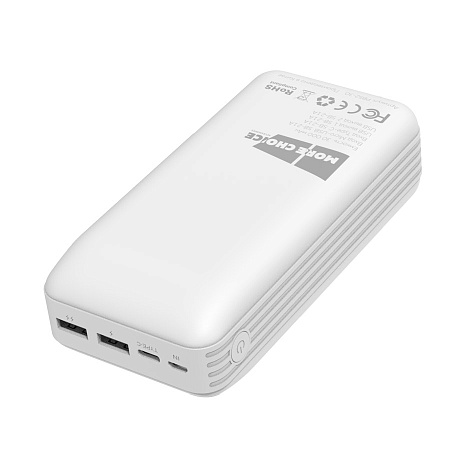 Внешний аккумулятор 30000mAh 2USB 2.1A More choice PB52-30