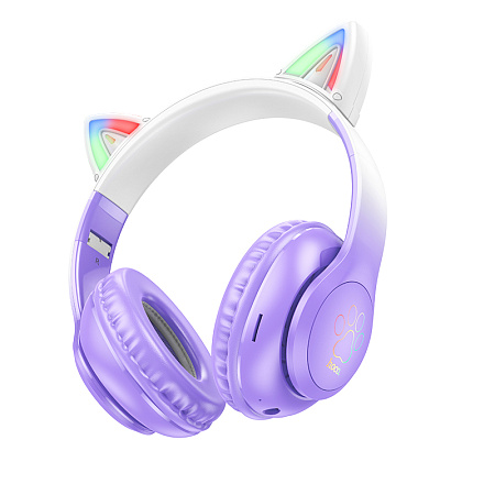 Bluetooth-наушники полноразмерные Bluetooth 5.3 400mah Hoco W42 Cat