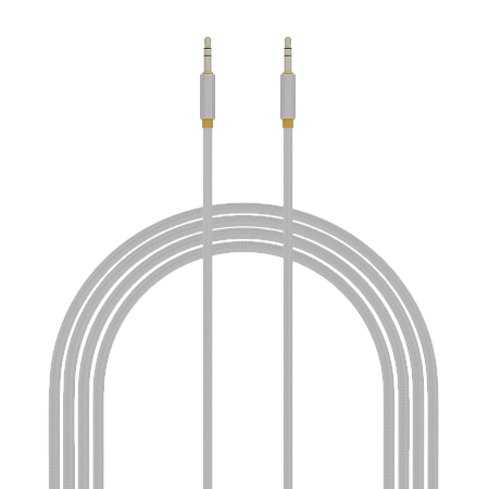 Аудиокабель AUX 3.5mm 1м More choice UK24 нейлон