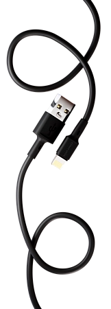 PURE Дата-кабель USB 2.0A для Lightning 8-pin More choice K19i TPE 2м