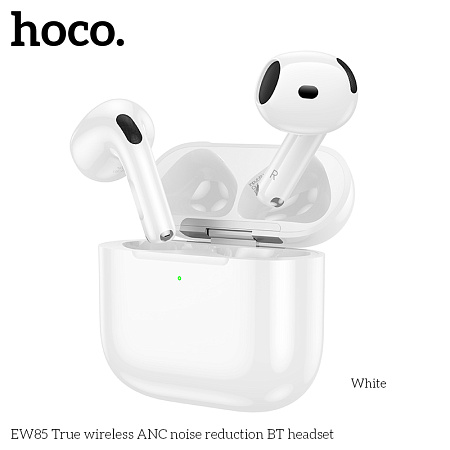 Bluetooth-наушники беспроводные вкладыши Hoco EW85 True с шумоподавленим ANC