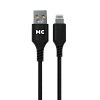 Дата-кабель USB 2.4A для Lightning 8-pin More choice K69i нейлон 1м