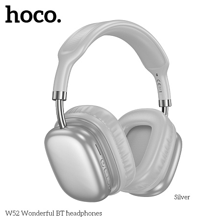 Bluetooth-наушники полноразмерные Bluetooth 5.4 400mah Hoco W52