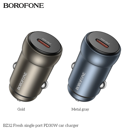 АЗУ 1Type-C 3.0A PD30W быстрая зарядка Borofone BZ32