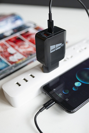 Дата-кабель USB 2.4A PD30W для Lightning 8-pin Type-C More choice K71Si TPE 1м