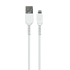 Дата-кабель USB 2.4A для Lightning 8-pin More choice K65i ПВХ 2м