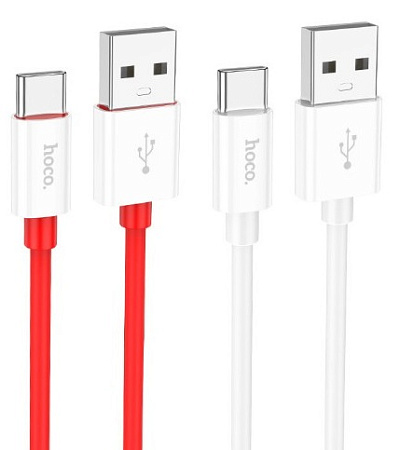 Дата-кабель USB 3.0A для Type-C Hoco X87 силикон 1м