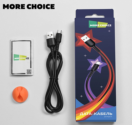 Дата-кабель USB 2.0A для micro USB More choice K26m TPE 1м