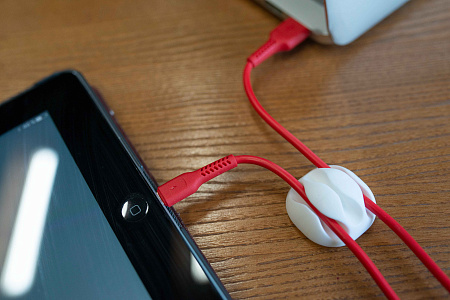Дата-кабель USB 2.0A для Lightning 8-pin More choice K16i TPE 1м