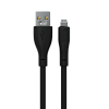 Дата-кабель USB 2.4A для Lightning 8-pin More choice K60i ПВХ 2м
