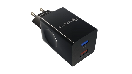 СЗУ  Smart 2USB 3.0A QC3.0 быстрая зарядка More choice NC55QC