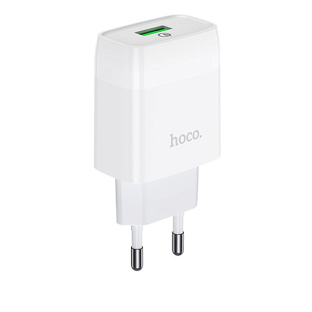СЗУ 1USB 3.0A QC3.0 быстрая зарядка Hoco C72Q