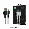 Дата-кабель USB 2.4A для Lightning 8-pin More choice K81i ПВХ 1м