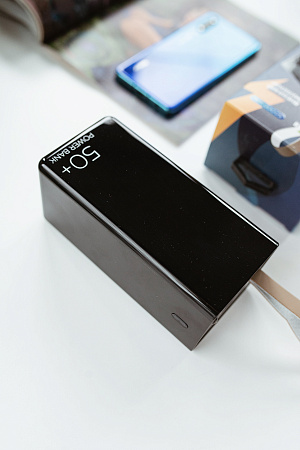 Внешний аккумулятор 50000mAh 2USB 2.1A More choice PB60-50