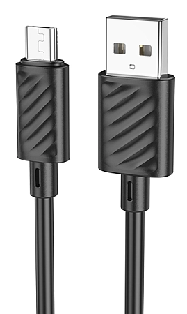Дата-кабель USB 2.4A для micro USB Hoco X88 ПВХ 1м