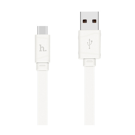 Дата-кабель USB 2.4A для Type-C Hoco X5 ПВХ 1м
