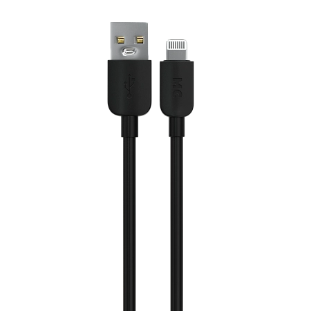 Дата-кабель USB 2.4A для Lightning 8-pin More choice K85i ПВХ 1м