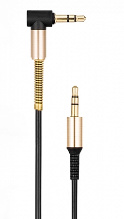 Аудиокабель AUX 3.5mm 1.0м угол Hoco UPA02