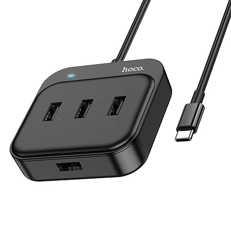 USB HUB Type-C+4USB 2.0 Hoco HB31 0,2m