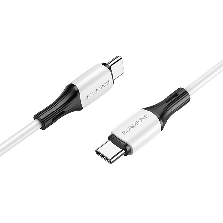 Дата-кабель USB 3.0A PD 60W для Type-C Type-C Borofone BX79 силикон 1м