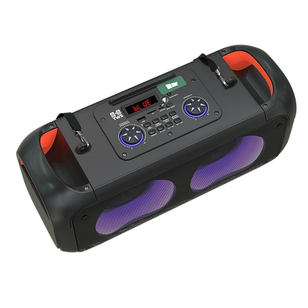 Колонка Bluetooth 5.0 2*10W 1500mAh More Choice BK55 с беспроводным микрофоном