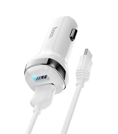 АЗУ 2USB 2.4A для Type-C Hoco Z40 
