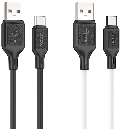 Дата-кабель USB 3.0A для Type-C Hoco X90 силикон 1м