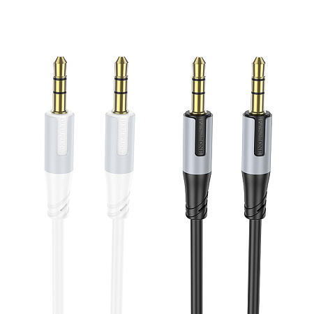 Аудиокабель AUX 3.5mm 1.0м Borofone BL19
