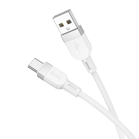 Дата-кабель USB 3.0A для Type-C Hoco X109 силикон 1м