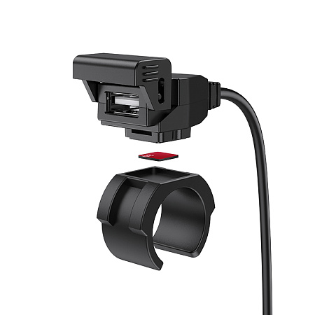 АЗУ 1USB 2.4A для мотоцикла Hoco Z45